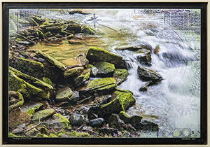 Image of the layered digital photograph, Edge of Coon Creek by Paul Bozzo.